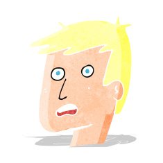 cartoon unhappy face N2