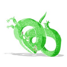 Cartoon Dragon N26