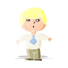 cartoon shocked boy N4