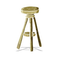Cartoon Stool N2