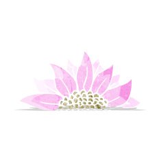 cartoon flower N115