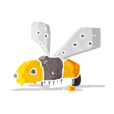 Cartoon Bee N102