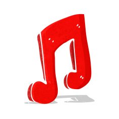 cartoon musical note N3