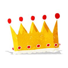 Cartoon Crown N25