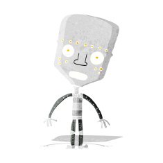 Cartoon Robot N97