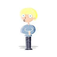 cartoon curious man N8
