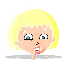 cartoon shocked expression