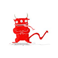 cartoon little demon N3