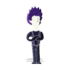 cartoon vampire man N5