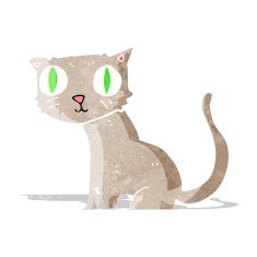 Cartoon Cat N180