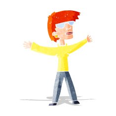 Cartoon Woman Wearing Glasses N2
