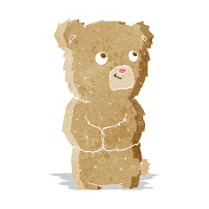 cartoon teddy bear N100