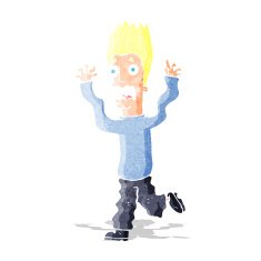 cartoon terrified man N54