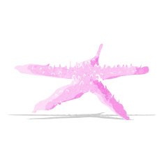 Cartoon Starfish N35