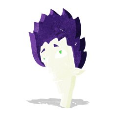 cartoon vampire head N2