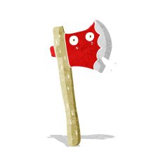 Cartoon Axe N15