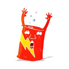 cartoon soda can character N2