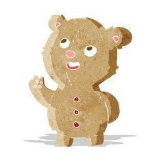 cartoon cute teddy bear N10