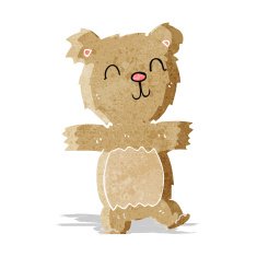 cartoon cute teddy bear N12