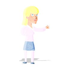 cartoon woman explaining N4