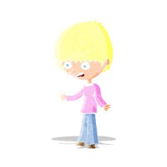 cartoon stressed out woman N4