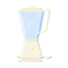 cartoon kitchen blender