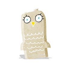 Cartoon Owl N84