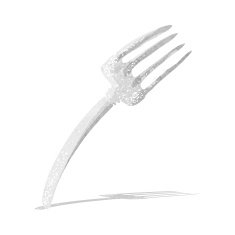 cartoon fork N10