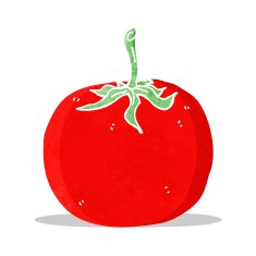 Cartoon Tomato N28