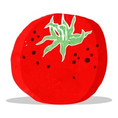 Cartoon Tomato N29