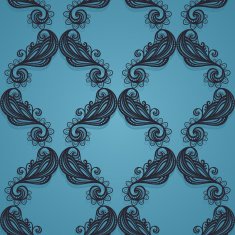Seamless Ornate Pattern (Vector) Hand Drawn Texture N26