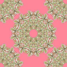 Abstract seamless hand-drawn pattern N55