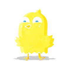 funny cartoon bird N38