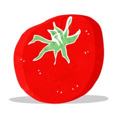 Cartoon Tomato N30