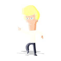 cartoon man accusing N2