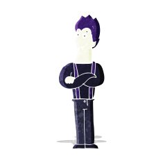 cartoon happy vampire N2