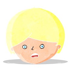 cartoon unhappy boy N3