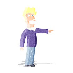 cartoon man accusing N3