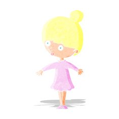 cartoon surprised woman N24