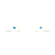 cartoon staring eyes