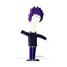 cartoon vampire man N9