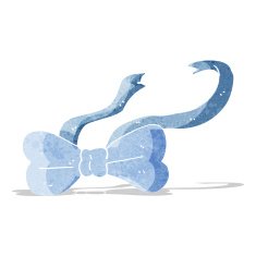 Cartoon Bow Tie N12