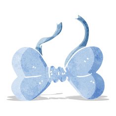Cartoon Bow Tie N13