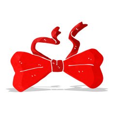 Cartoon Bow Tie N14