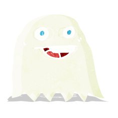 Cartoon Ghost N115
