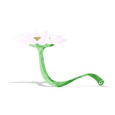 cartoon flower N126