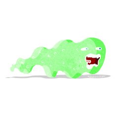 Cartoon Ghost N116