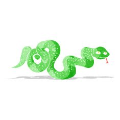 Cartoon Snake N116