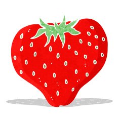 Cartoon Strawberry N15
