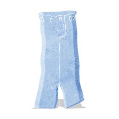 cartoon pair of jeans N2